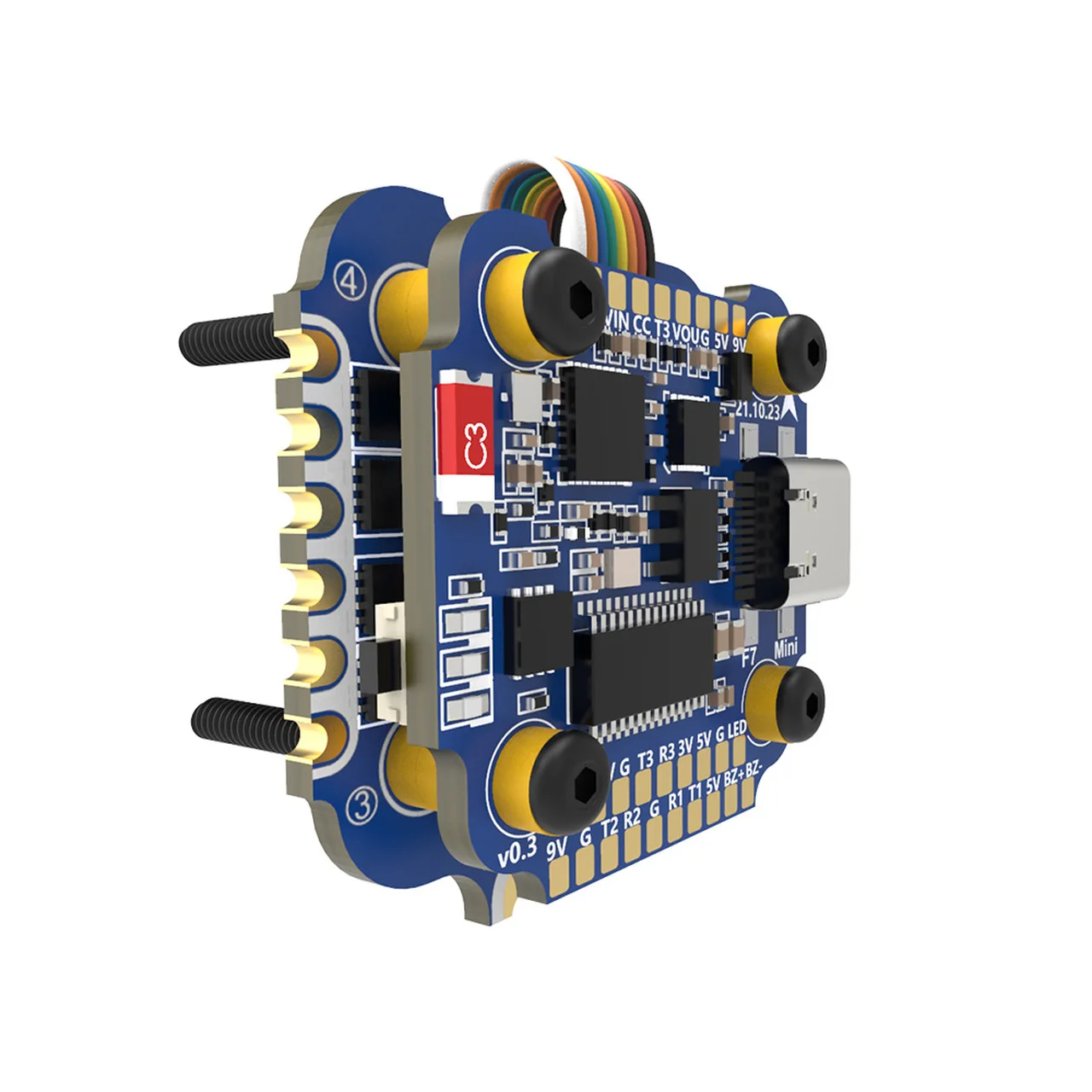 SpeedyBee F7 Mini 35A 3-6S Stack MPU6000 F722 Flight Controller 35A BLHeli_S 4in1 ESC Tune FC ESC Without PC for Your 2-4” Quads
SpeedyBee F7 Mini 35A 3-6S Stack MPU6000 F722 Flight Controller 35A BLHeli_S 4in1 ESC Tune FC ESC Without PC for Your 2-4” Quads