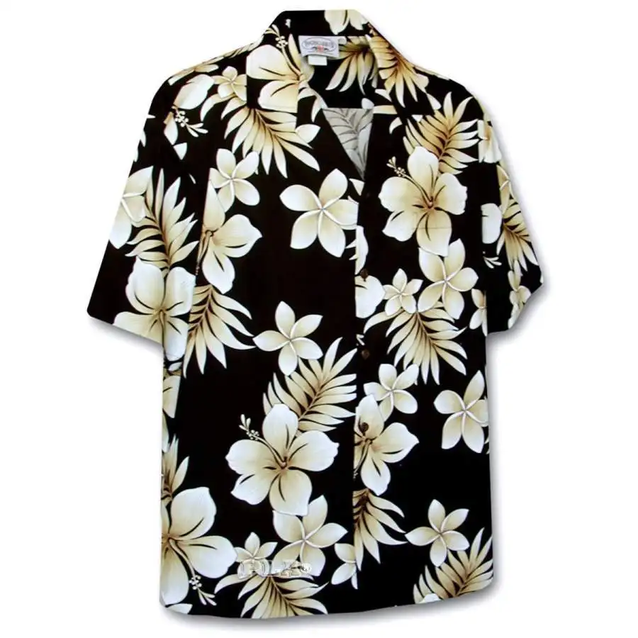 Hot Sale Summer Short Sleeve Cuban Shirt Hawaiian Flower Print Shirt Plus Size Men Women Shirt 
Hot Sale Summer Short Sleeve Cuban Shirt Hawaiian Flower Print Shirt Plus Size Men Women Shirt