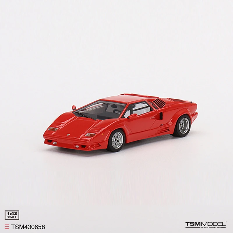 Модель автомобиля TSM 1:43 Lambor Countach 25-я годовщина коллекция автомобилей из красной смолы
Модель автомобиля TSM 1:43 Lambor Countach 25-я годовщина коллекция автомобилей из красной смолы