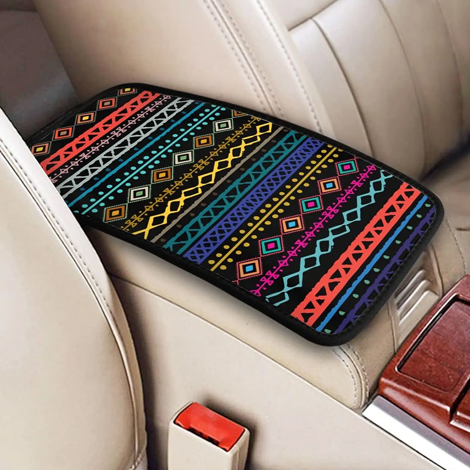Auto Center Console Pad Universal Boho Car Armrest Seat Box Cover Protector Decor Interior Accessories Lid for Most Vehicle
Auto Center Console Pad Universal Boho Car Armrest Seat Box Cover Protector Decor Interior Accessories Lid for Most Vehicle