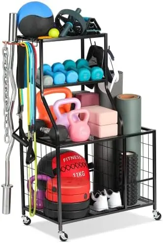 For Dumbbells Storage - Home Gym Storage Yoga Mat Storage Workout Equipment Storage for Kettlebells, Multifunction Exercise Eq
For Dumbbells Storage - Home Gym Storage Yoga Mat Storage Workout Equipment Storage for Kettlebells, Multifunction Exercise Eq