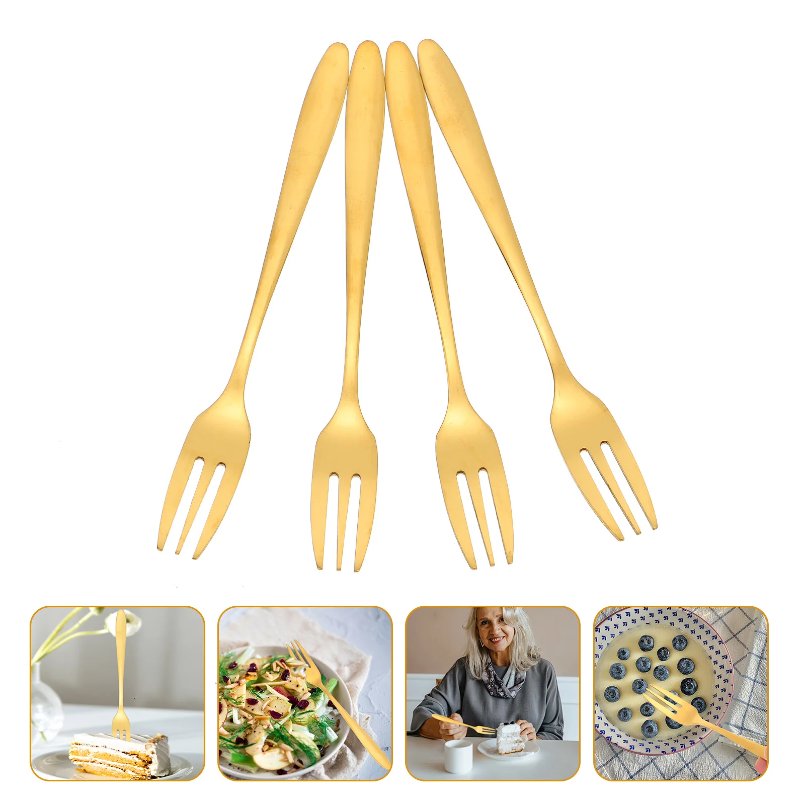 Forks Fork Dessert Appetizer Picks Steel Stainless Salad Tasting Foodfruit Metal Cake Dinner Cocktail Gold Serving Ice Cream
Forks Fork Dessert Appetizer Picks Steel Stainless Salad Tasting Foodfruit Metal Cake Dinner Cocktail Gold Serving Ice Cream