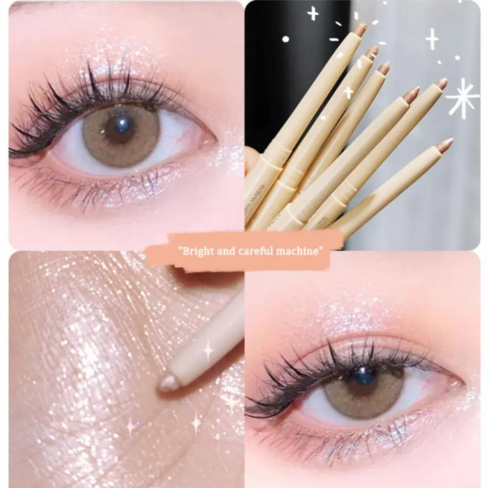 

Pearlescent Eyeshadow Pen Shimmer Soft Touch Matte Lying Silkworm Eye Liner Waterproof Long Lasting Glitter Eye Shadow Cosmetics