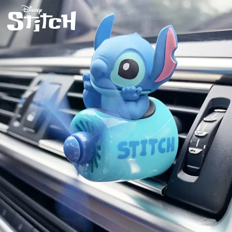 Освежитель воздуха Disney Stitch автомобильная парфюмерия Kawaii пропеллер освежители