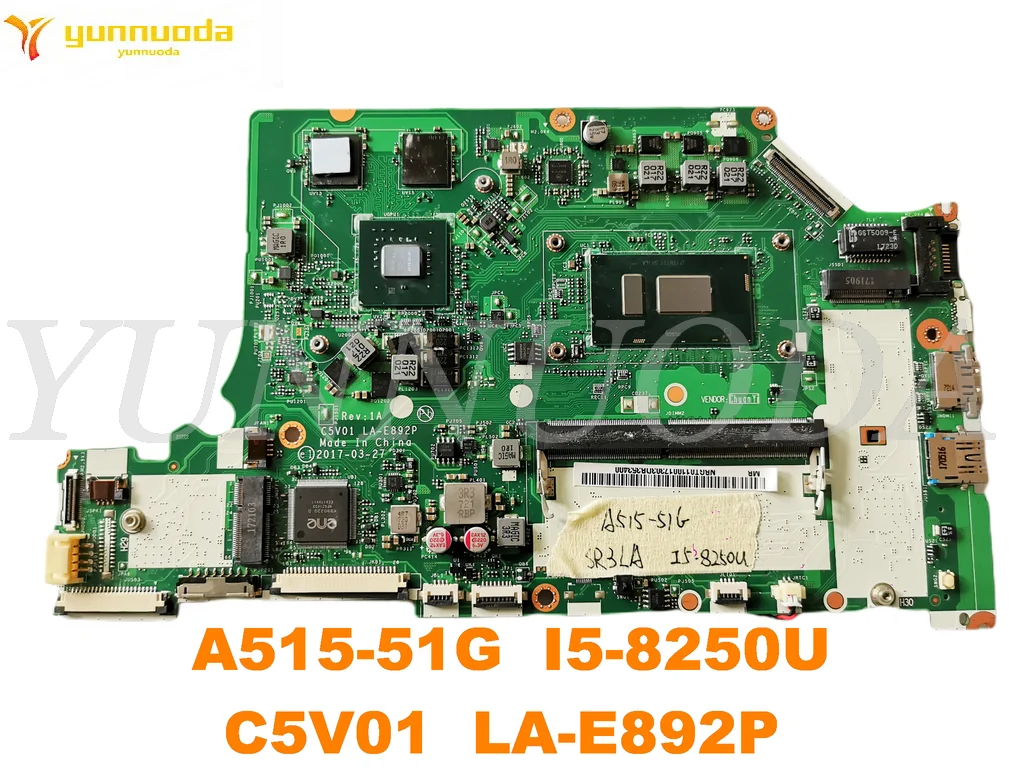 

Original for ACER A515-51G laptop motherboard A515-51G I5-8250U C5V01 LA-E892P tested good free shipping