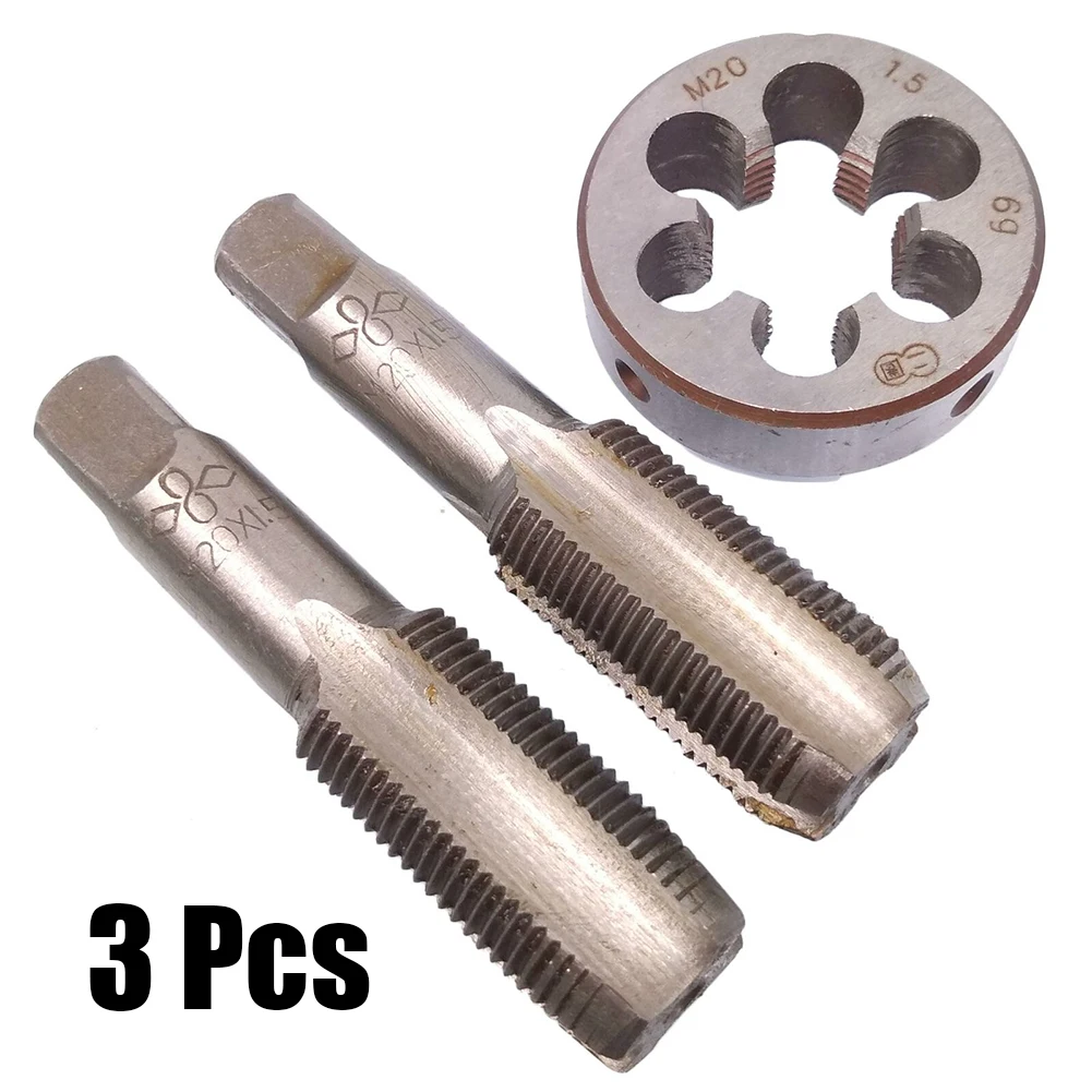 3pcs/set Durability Metric Thread Hand Taps HSS M20 X 1.5mm M20 X 1.5mm Metric Thread Tapping Thread Right Hand
3pcs/set Durability Metric Thread Hand Taps HSS M20 X 1.5mm M20 X 1.5mm Metric Thread Tapping Thread Right Hand