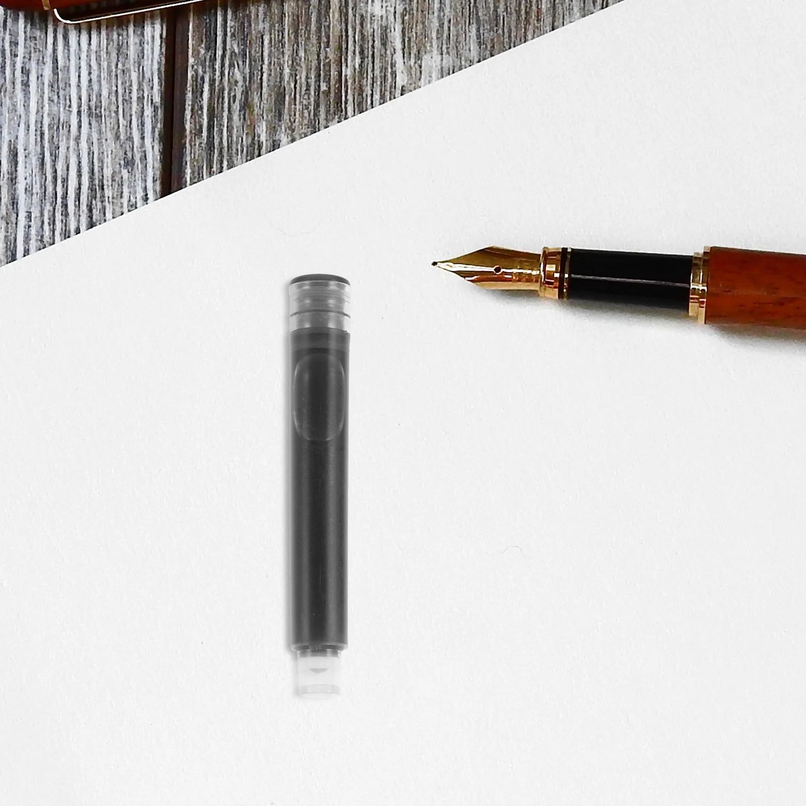 

100 Pcs Fountain Pen Ink Cartridges Refills School Calligraphy Erasable Student Use