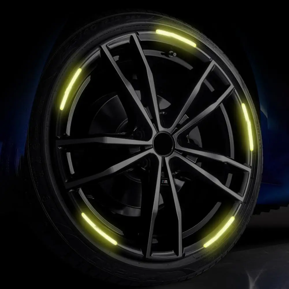 20 Pcs Car Wheel Hub Sticker High Reflective Stripe Tape for Motorcycle Car Night Driving Safety Luminous Universal Stickers
20 Pcs Car Wheel Hub Sticker High Reflective Stripe Tape for Motorcycle Car Night Driving Safety Luminous Universal Stickers