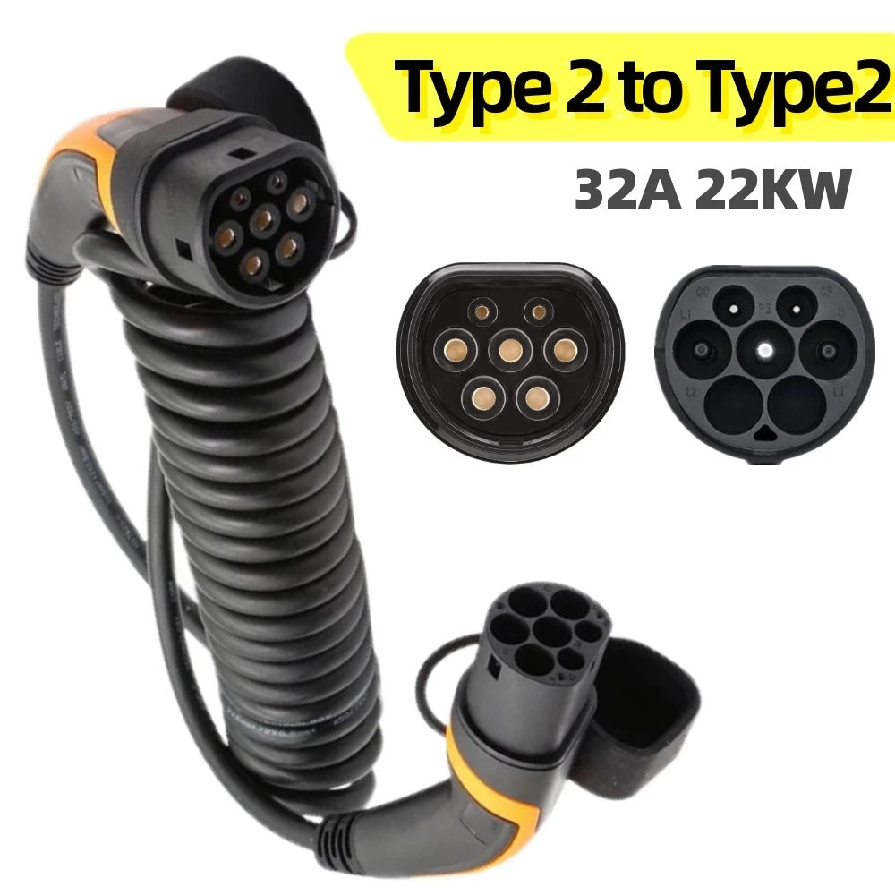 Спиральный кабель 22 кВт, 32 А, 3 фазы, EVSE Wallbox EV, Тип 2-Тип 2, спиральные кабели для электромобиля, автомобильное зарядное устройство, зарядная станция
Спиральный кабель 22 кВт, 32 А, 3 фазы, EVSE Wallbox EV, Тип 2-Тип 2, спиральные кабели для электромобиля, автомобильное зарядное устройство, зарядная станция