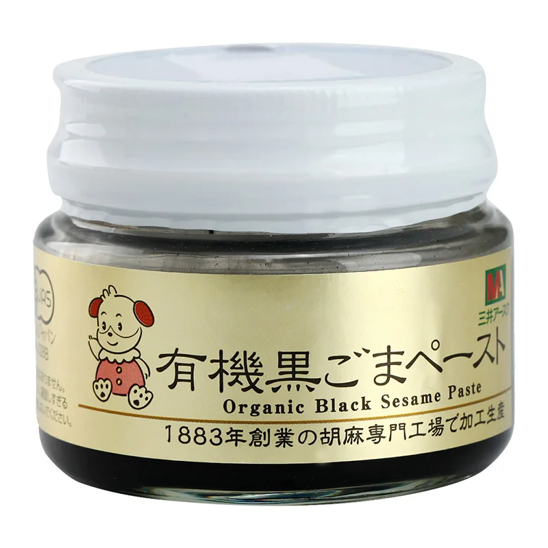 Japanese Black Sesame Sauce Unsalted Baby Natural Nutrition Supplement Seasoning Bibimbap Sauce 80g Fresh Date
Japanese Black Sesame Sauce Unsalted Baby Natural Nutrition Supplement Seasoning Bibimbap Sauce 80g Fresh Date