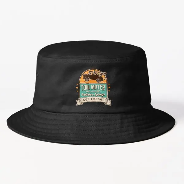 

Tow Mater Tow Salvage Vintage Buck Bucket Hat Spring Cheapu Casual Fish Sun Caps Solid Color Fashion Black Sport Boys Hip Hop