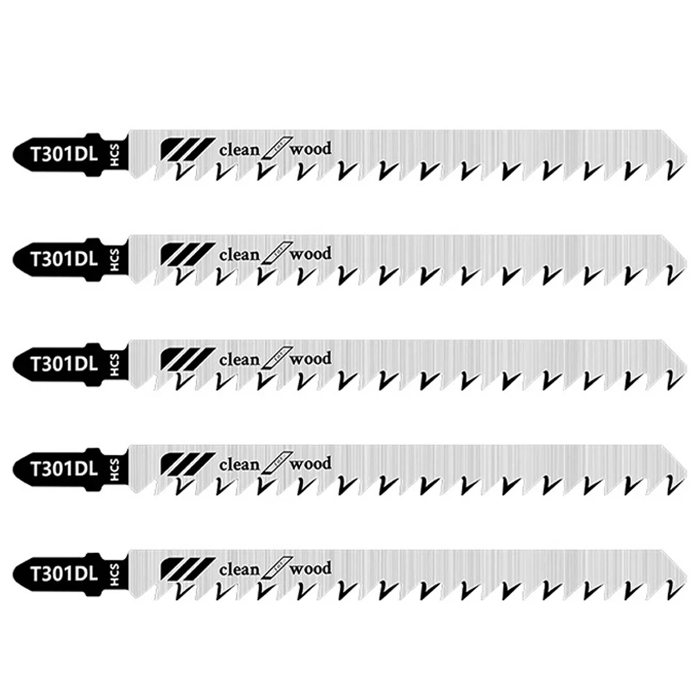 5pcs/set 132mm Saw Blade T301DL HCS Jigsaw Blades For Cutting Sheet Panels Wood Plastic Metal Power Tool Accessories
5pcs/set 132mm Saw Blade T301DL HCS Jigsaw Blades For Cutting Sheet Panels Wood Plastic Metal Power Tool Accessories