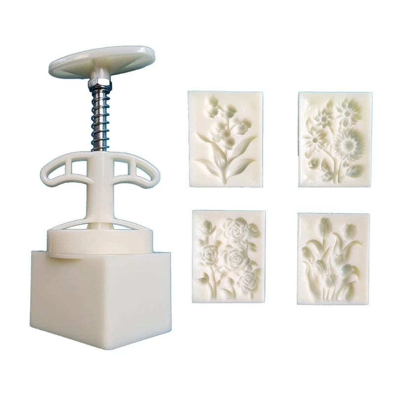 Mooncake Mold Cookie Stamps Chinese Mid-Autumn Moon Cake Makers Flower Pattern Decoration Tools for Baking DIY Cookie
Mooncake Mold Cookie Stamps Chinese Mid-Autumn Moon Cake Makers Flower Pattern Decoration Tools for Baking DIY Cookie