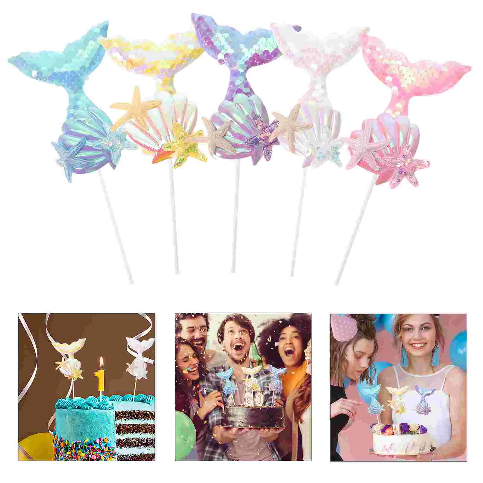 Mermaid Birthday Tail Party Picks Insert Decorations Topper Appetizers Pastry Shower Baby Favors Supplies Shell Oceancupcake
Mermaid Birthday Tail Party Picks Insert Decorations Topper Appetizers Pastry Shower Baby Favors Supplies Shell Oceancupcake