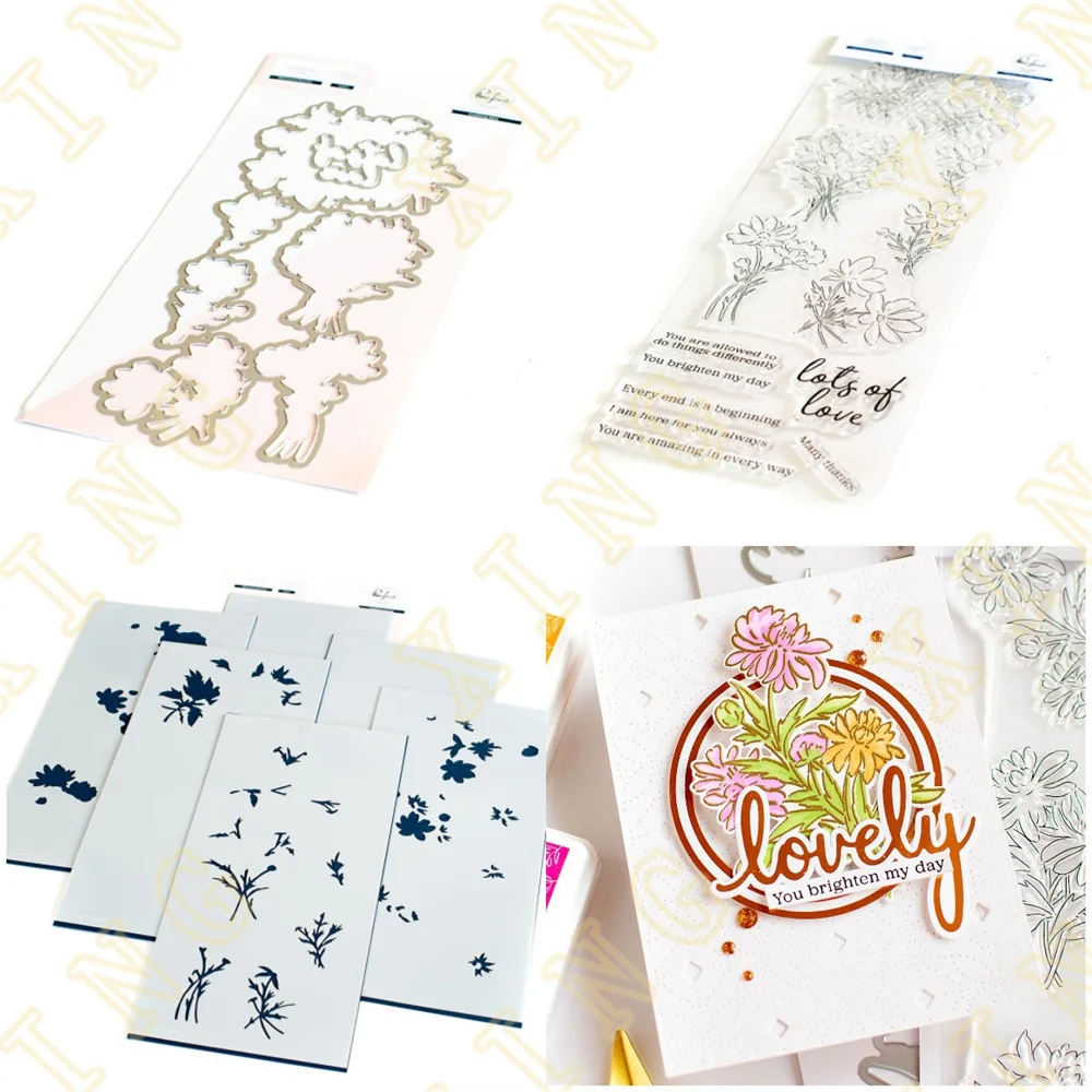 Whimsical Blooms 2022 New Metal Cutting Dies Stamps Stencil for 2022 Scrapbook Diary Decoration Embossing Template Diy Handmade
Whimsical Blooms 2022 New Metal Cutting Dies Stamps Stencil for 2022 Scrapbook Diary Decoration Embossing Template Diy Handmade