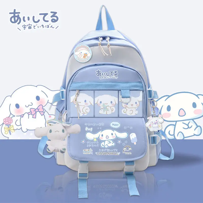 Anime Cinnamoroll Backpack Kawaii Sanrio Lady Bag Cute Girl Backpack Large Capacity School Bag Laptop Bag Backpack Girl Gift
Anime Cinnamoroll Backpack Kawaii Sanrio Lady Bag Cute Girl Backpack Large Capacity School Bag Laptop Bag Backpack Girl Gift