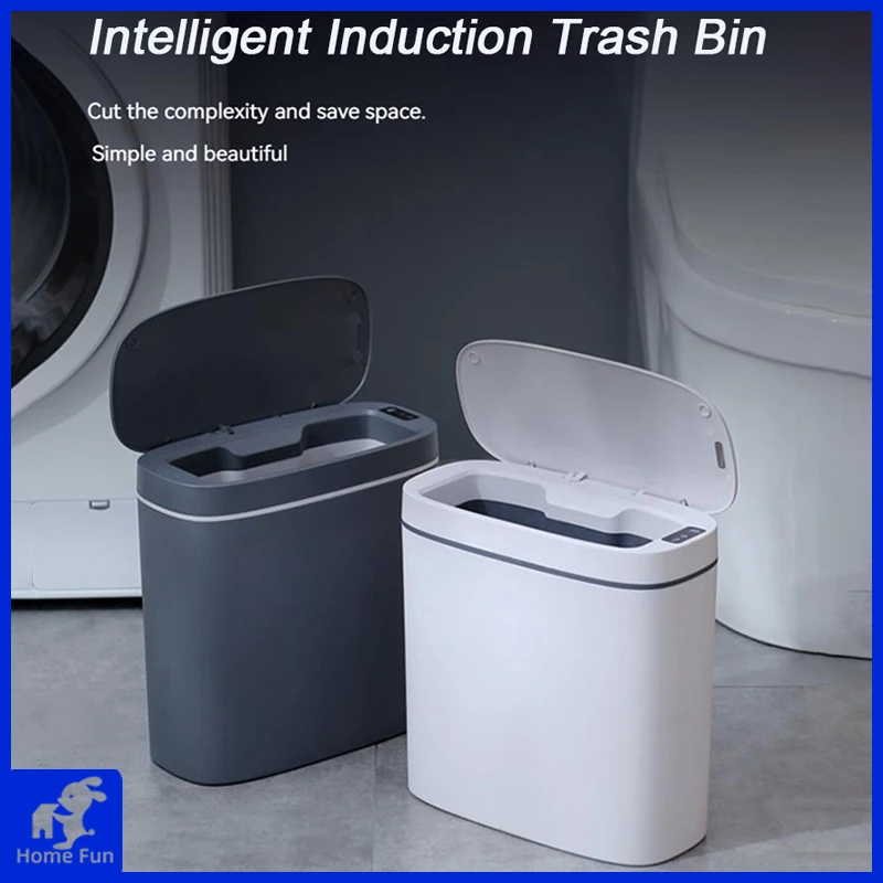 Умная мусорная корзина 14L, автоматическая мусорная корзина с умным датчиком, перезаряжаемая Индукционная бесконтактная мусорная корзина д...
Умная мусорная корзина 14L, автоматическая мусорная корзина с умным датчиком, перезаряжаемая Индукционная бесконтактная мусорная корзина д...