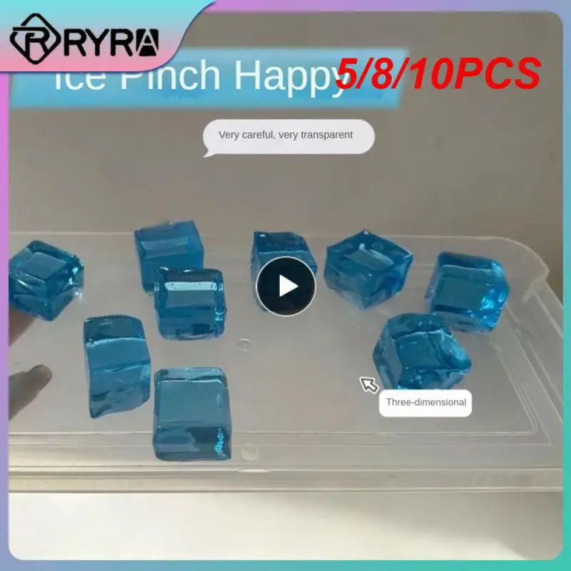 5/8/10PCS Creative Mini Squishy Toys Stress Relief Squeeze Toy Toy Transparent Decompression Toys Mochi Ice Block
5/8/10PCS Creative Mini Squishy Toys Stress Relief Squeeze Toy Toy Transparent Decompression Toys Mochi Ice Block