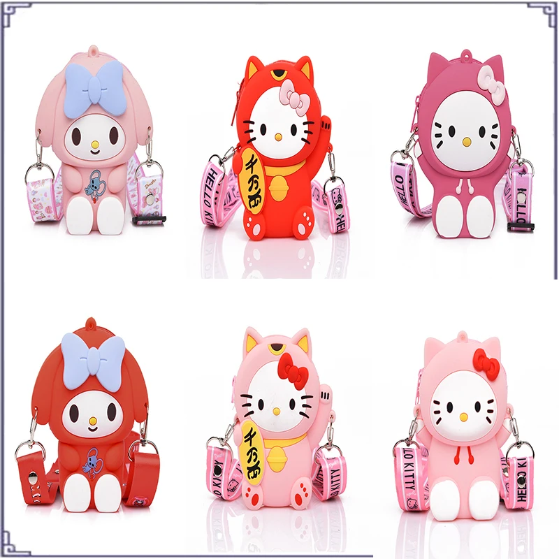 Anime Kawaii Sanried My Melody Kittys Cute Rabbit New Cartoon Cute Girl Fashion Mini Messenger Bag Kids Birthday Christmas Gift
Anime Kawaii Sanried My Melody Kittys Cute Rabbit New Cartoon Cute Girl Fashion Mini Messenger Bag Kids Birthday Christmas Gift
