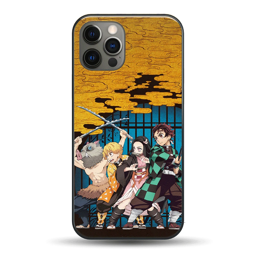 Anime Kimetsu No Yaiba Cover Coque call flash led Cute Japan Demon Slayer Case For Iphone 11 12 13 Pro X XR XS Max Phone Cases
Anime Kimetsu No Yaiba Cover Coque call flash led Cute Japan Demon Slayer Case For Iphone 11 12 13 Pro X XR XS Max Phone Cases