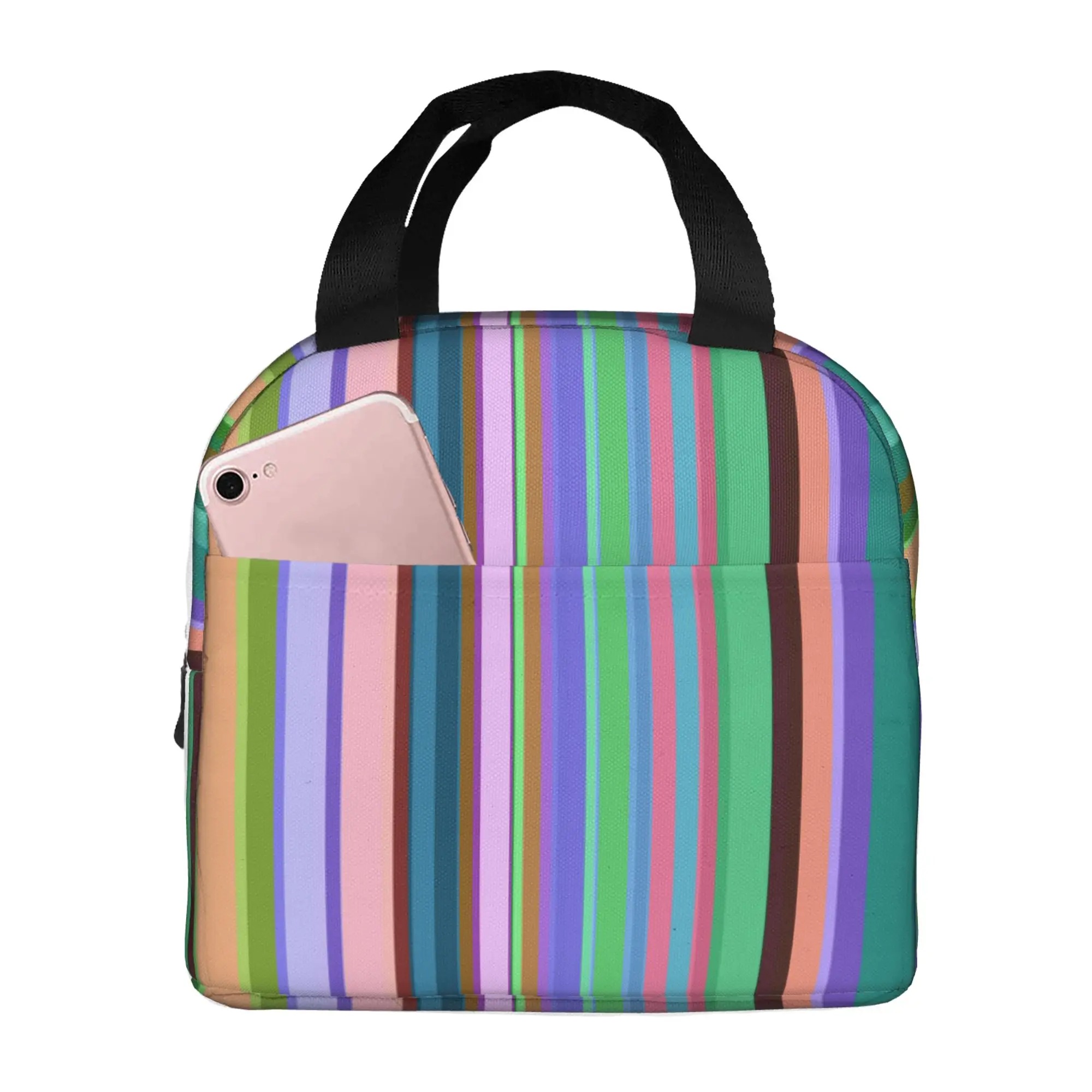 Многоцветная сумка для ланча на абстрактном фоне, изолированный Ланч-бокс, многофункциональные сумки-тоуты для ланча, многоразовая Термосумка-холодильник
Многоцветная сумка для ланча на абстрактном фоне, изолированный Ланч-бокс, многофункциональные сумки-тоуты для ланча, многоразовая Термосумка-холодильник