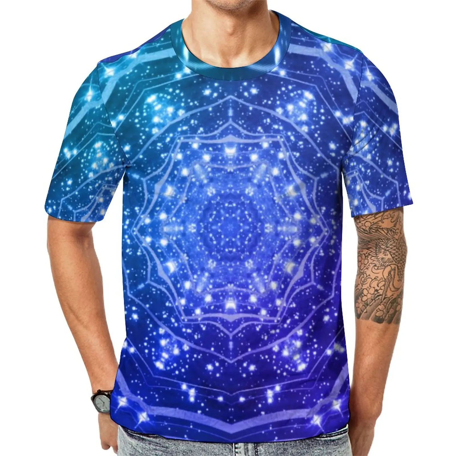 Футболка мужская с эффектом омбре, винтажная пляжная рубашка с коротким рукавом, с рисунком ночного неба и галактики, уличная одежда, большие размеры
Футболка мужская с эффектом омбре, винтажная пляжная рубашка с коротким рукавом, с рисунком ночного неба и галактики, уличная одежда, большие размеры