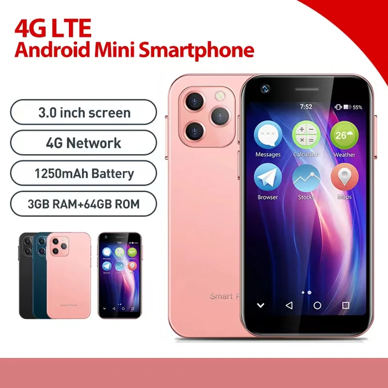 Soyes XS12 супер мини 4G смартфон 3 ГБ 32 ГБ/64 Гб Две Sim-карты ультратонкий мобильный WIFI Bluetooth студенческий Карманный сотовый телефон
Soyes XS12 супер мини 4G смартфон 3 ГБ 32 ГБ/64 Гб Две Sim-карты ультратонкий мобильный WIFI Bluetooth студенческий Карманный сотовый телефон