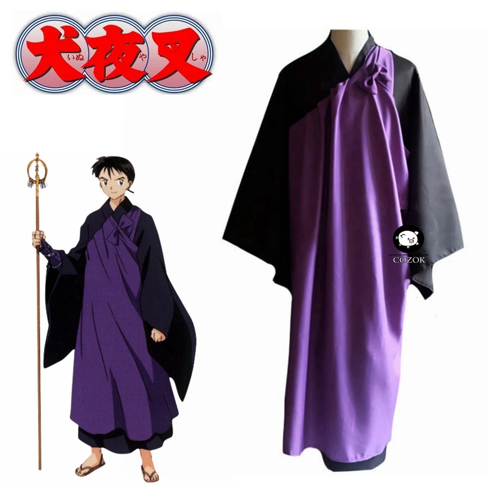 Костюм для косплея аниме InuYasha Miroku, косплей Miroku, кимоно, Униформа, костюм для косплея, костюм на Хэллоуин для женщин и мужчин
Костюм для косплея аниме InuYasha Miroku, косплей Miroku, кимоно, Униформа, костюм для косплея, костюм на Хэллоуин для женщин и мужчин