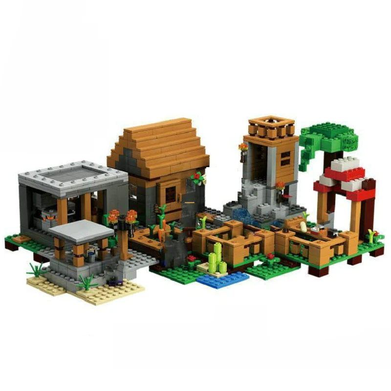 The Village Special Edition Building Blocks With Steve Action Figures Compatible My World Set Toy 21128
The Village Special Edition Building Blocks With Steve Action Figures Compatible My World Set Toy 21128