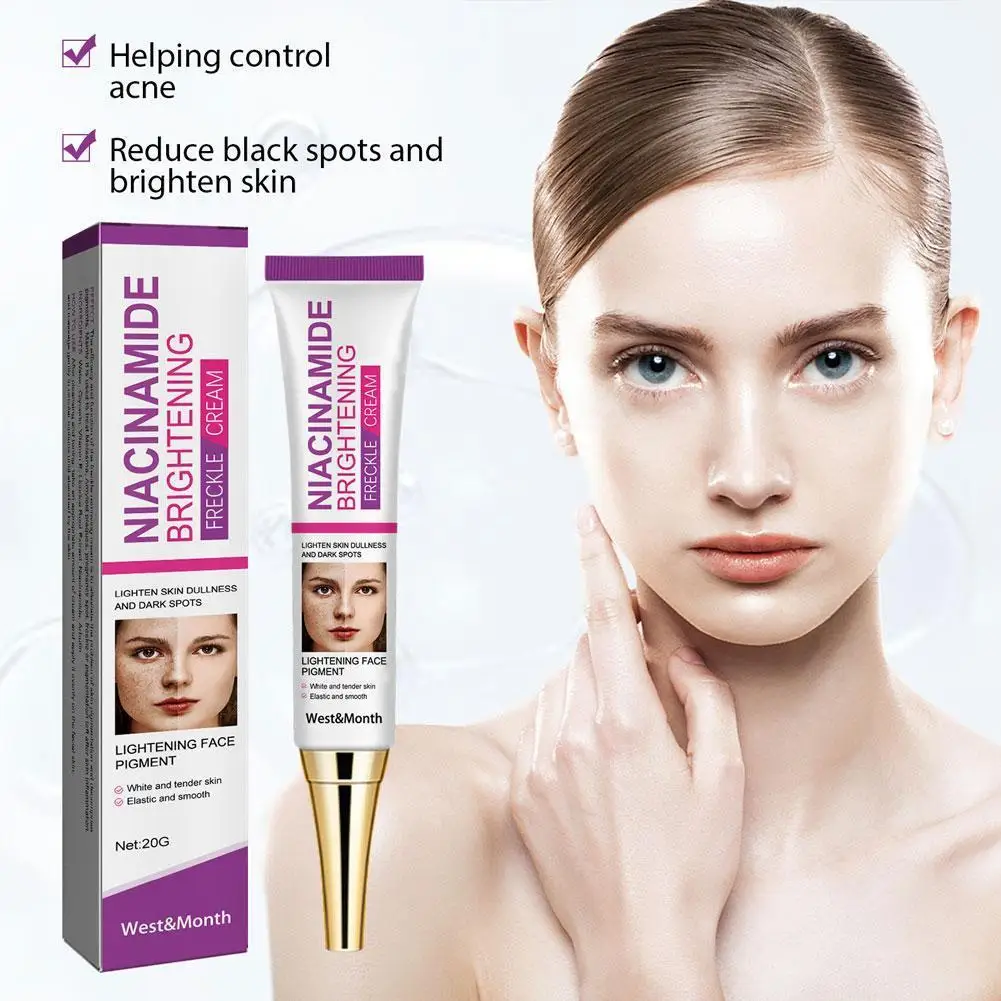 Niacinamide Whitening and Freckle Cream Brighten Skin Tone Dark Moisturize Marks Spots Facial 20g Melasma Acne Care Fade P1J7
Niacinamide Whitening and Freckle Cream Brighten Skin Tone Dark Moisturize Marks Spots Facial 20g Melasma Acne Care Fade P1J7