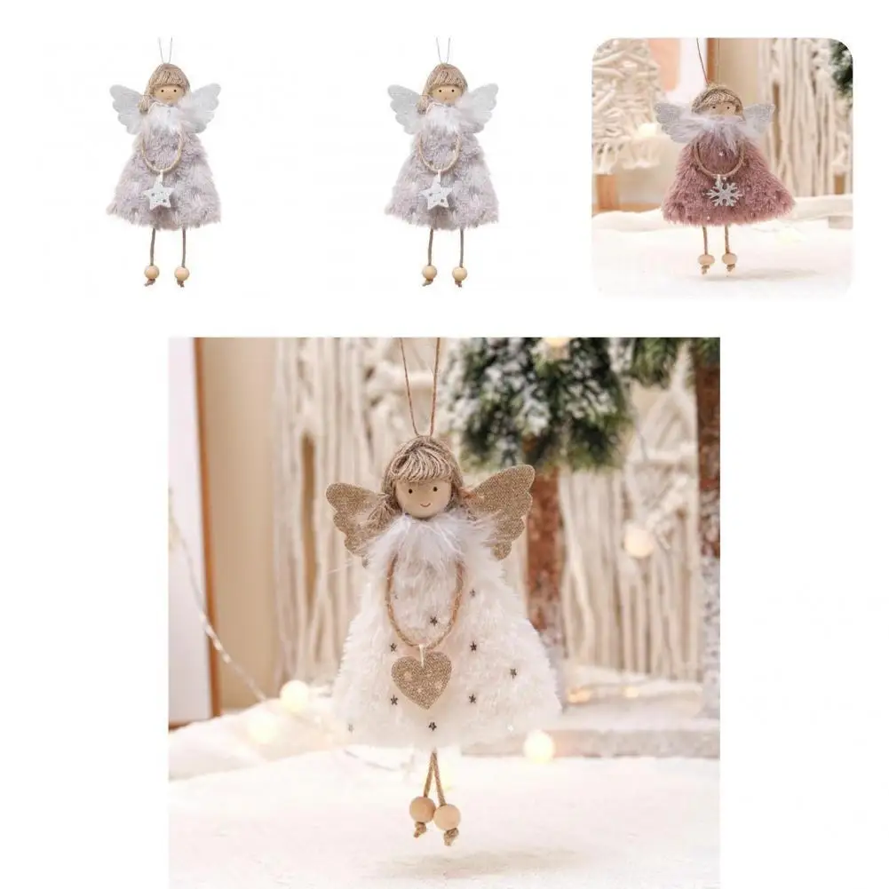 Hanging Ornament Eye-catching Plush Doll Cute Cartoon Angle Girl Pendant Ornament
Hanging Ornament Eye-catching Plush Doll Cute Cartoon Angle Girl Pendant Ornament