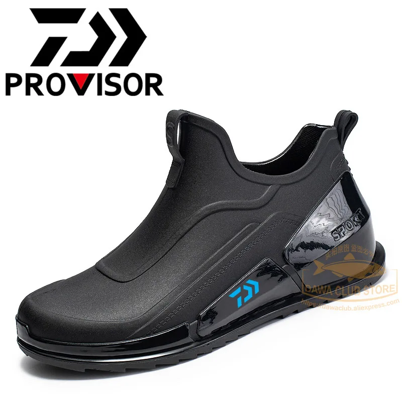 2022 Dawa Fishing Waterproof Rain Boots Men's Short Tube Outdoor Waterproof Non-slip Shoes Fishing Light Overshoes Rain Boots
2022 Dawa Fishing Waterproof Rain Boots Men's Short Tube Outdoor Waterproof Non-slip Shoes Fishing Light Overshoes Rain Boots