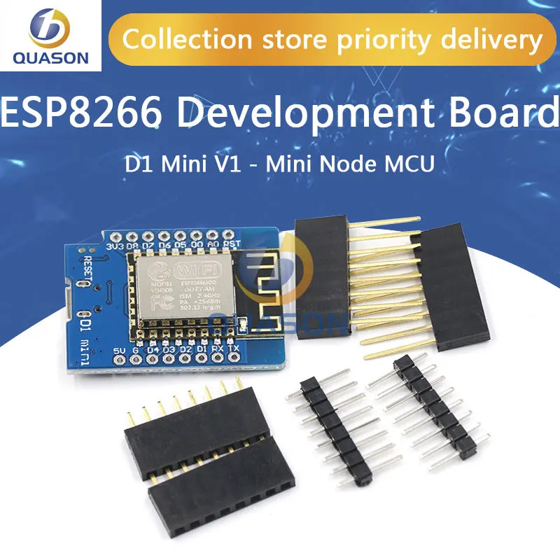 

5pcs D1 mini V1 - Mini NodeMcu 4M bytes Lua WIFI Internet of Things development board based ESP8266 by WeMos