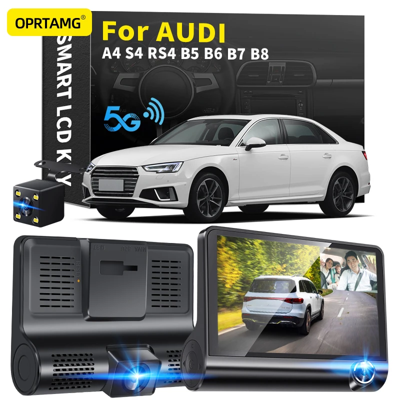 OPRTAMG Dash Cam 540C6 Car DVR 3 Cameras Lens 4.0 Inch 1080P dashcam For Audi A4 S4 RS4 B5 B6 B7 B8 1994-2019 2020 2021 2022
OPRTAMG Dash Cam 540C6 Car DVR 3 Cameras Lens 4.0 Inch 1080P dashcam For Audi A4 S4 RS4 B5 B6 B7 B8 1994-2019 2020 2021 2022