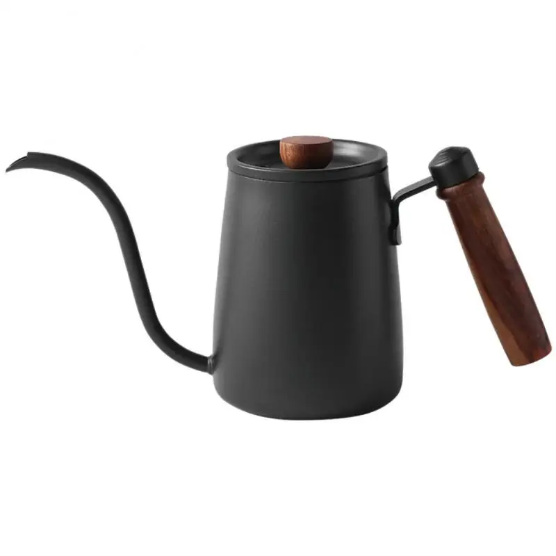 600 мл кофейная утварь с тонким носиком в форме лебедя, пищевой капельный чайник из нержавеющей стали с рукояткой из массива дерева, капельны...
600 мл кофейная утварь с тонким носиком в форме лебедя, пищевой капельный чайник из нержавеющей стали с рукояткой из массива дерева, капельны...