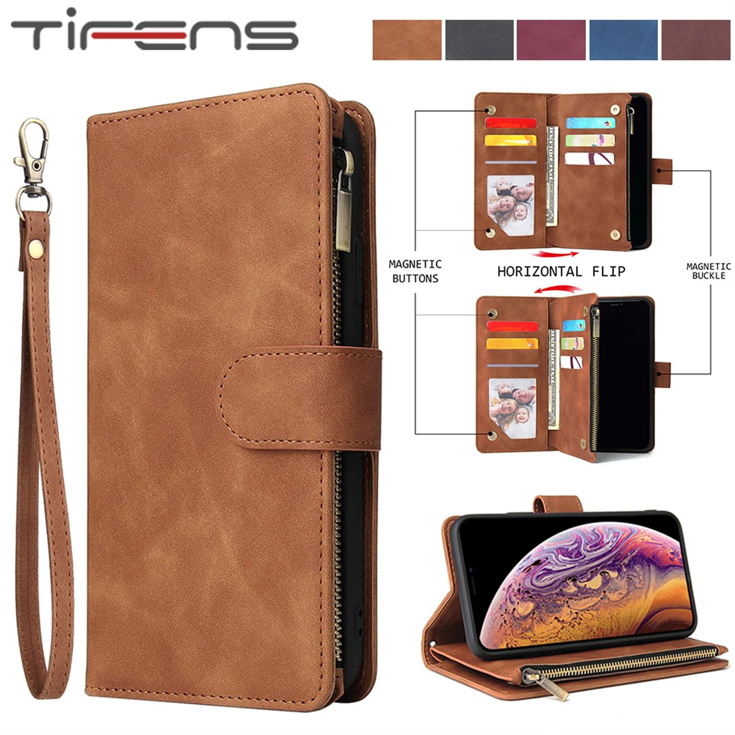 Luxury Leather Magnetic Wallet Case For iPhone 14 13 12 Mini 11 Pro X XS Max XR SE 2022 2020 8 7 6s Plus Cards Slot Phone Cover
Luxury Leather Magnetic Wallet Case For iPhone 14 13 12 Mini 11 Pro X XS Max XR SE 2022 2020 8 7 6s Plus Cards Slot Phone Cover