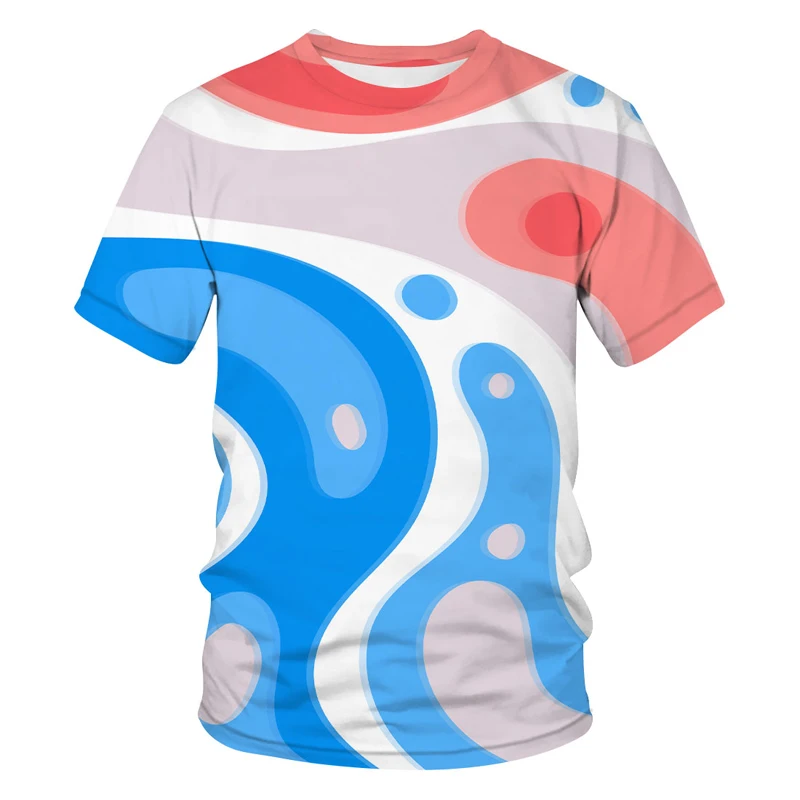 Summer 3D Printing Graffiti Pattern Fashion T-shirt Trend Casual O-neck Short Sleeve Street Harajuku Style Oversized Street Tops
Summer 3D Printing Graffiti Pattern Fashion T-shirt Trend Casual O-neck Short Sleeve Street Harajuku Style Oversized Street Tops