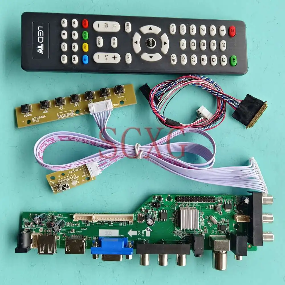Комплект для сборки B101EW04 V0 плата драйвера управления ЖК-дисплеем VGA HDMI-совместимая с USB AV LVDS 40 Pin 1280 800 10,1 "цифровой сигнал DVB экран
Комплект для сборки B101EW04 V0 плата драйвера управления ЖК-дисплеем VGA HDMI-совместимая с USB AV LVDS 40 Pin 1280 800 10,1 "цифровой сигнал DVB экран