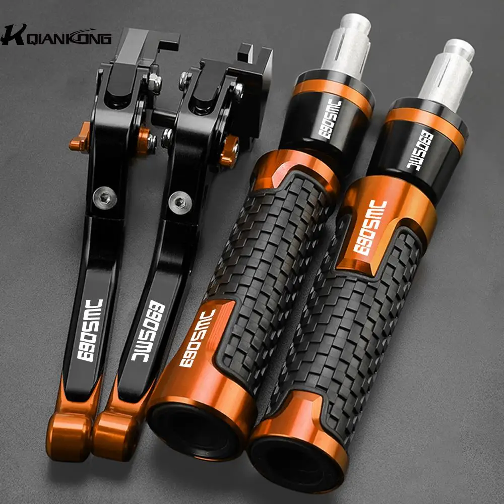 690 SMC Motorcycle 690smc Extendable Brake Clutch Levers Hand Grips Handlebar Ends CNC For 690SMC 2008 2009 2010 2011 2012 2013
690 SMC Motorcycle 690smc Extendable Brake Clutch Levers Hand Grips Handlebar Ends CNC For 690SMC 2008 2009 2010 2011 2012 2013