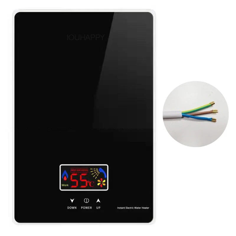 220 В 6000 Вт мгновенный безрезервуарный электрический водонагреватель для ванной и кухни мгновенный нагрев водонагреватель с ЖК-дисплеем
220 В 6000 Вт мгновенный безрезервуарный электрический водонагреватель для ванной и кухни мгновенный нагрев водонагреватель с ЖК-дисплеем