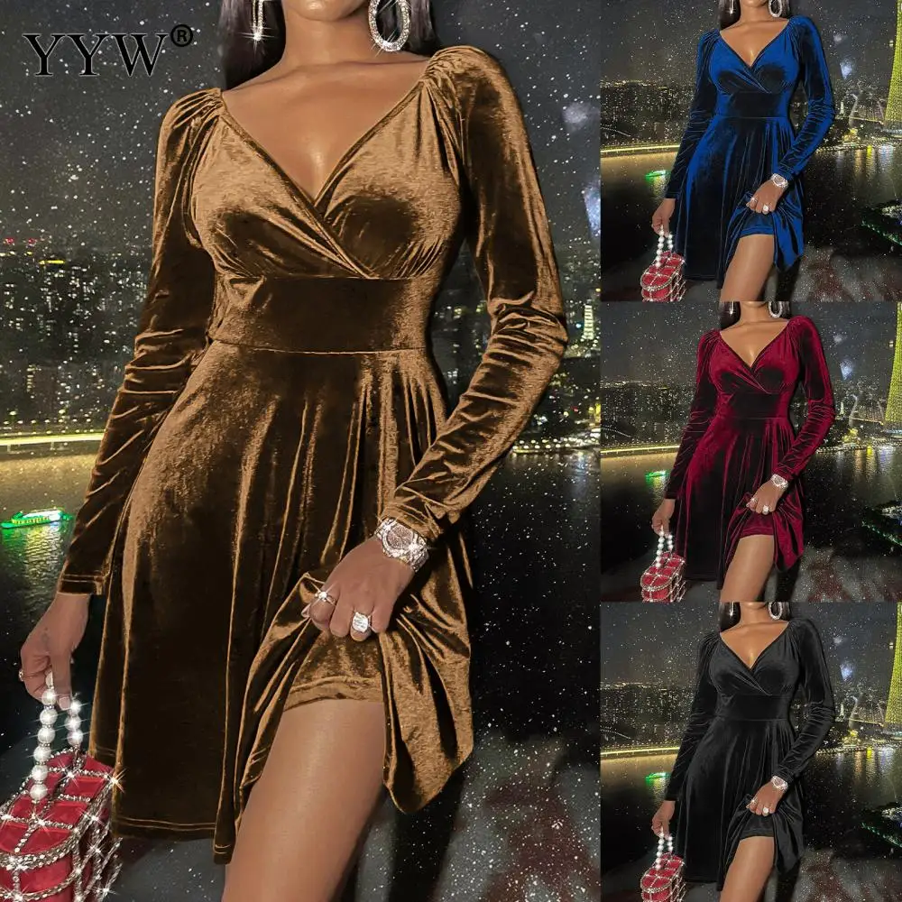 2022 French Retro Square Neck Long Sleeve Ruched Mini Velvet Dress Women Bodycon Sexy Streetwear Party Elegant Club Vestidos
2022 French Retro Square Neck Long Sleeve Ruched Mini Velvet Dress Women Bodycon Sexy Streetwear Party Elegant Club Vestidos