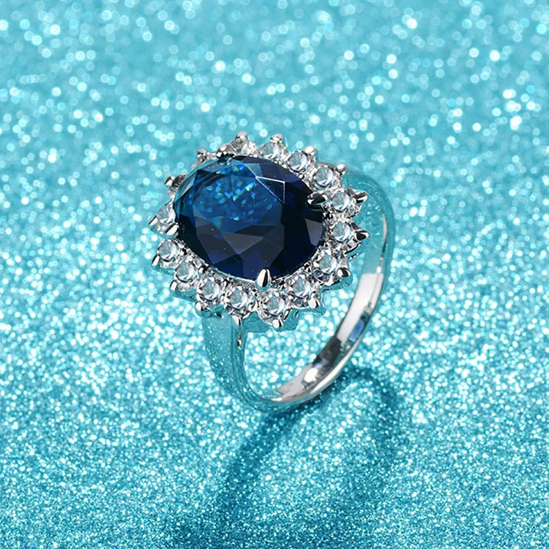 Oval Sapphire Rings for Women Trendy Silver 925 Fine Jewelry with Gemstones Flower shaped Female Engagement Ring Gifts
Oval Sapphire Rings for Women Trendy Silver 925 Fine Jewelry with Gemstones Flower shaped Female Engagement Ring Gifts