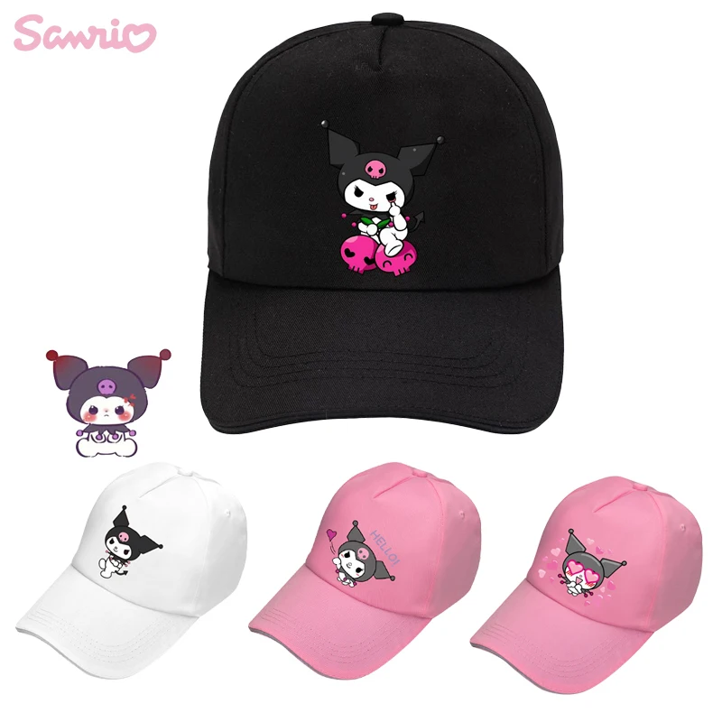 Kawaii Sanrio Kuromi Hat Cartoon Men and Women Duck Tongue Hat Cute Japanese Solid Colour Casual Baseball Cap Printed Sun Hat
Kawaii Sanrio Kuromi Hat Cartoon Men and Women Duck Tongue Hat Cute Japanese Solid Colour Casual Baseball Cap Printed Sun Hat