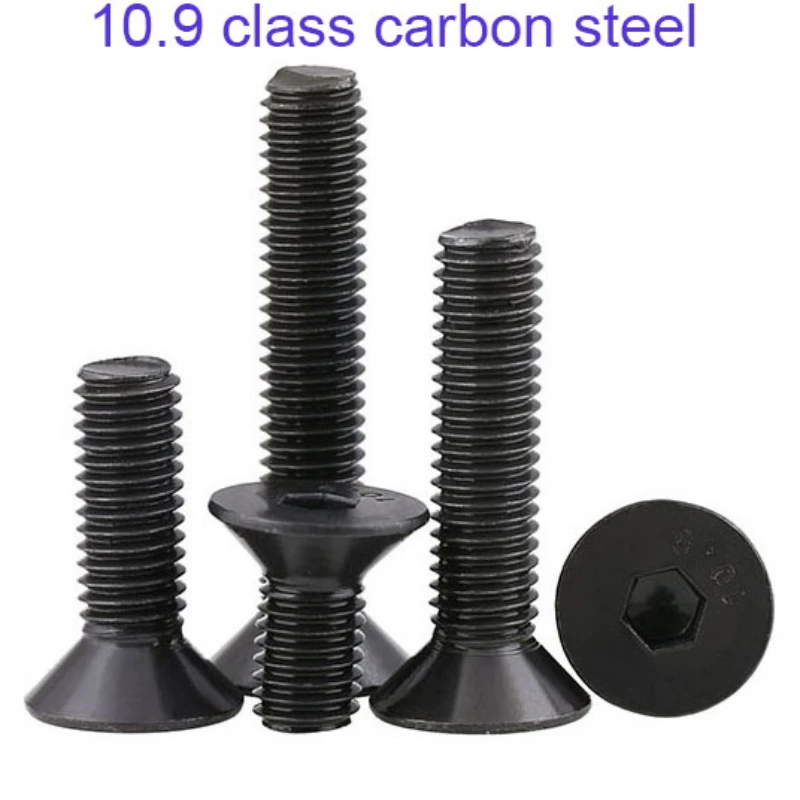10x 1/8 5/32 3/16 1/4 5/16 3/8 4-40 6-32 8-32 10-32 Hex Flat Head Socket Cap Screw Metric Thread Bolt Steel Black Carbon Steel
10x 1/8 5/32 3/16 1/4 5/16 3/8 4-40 6-32 8-32 10-32 Hex Flat Head Socket Cap Screw Metric Thread Bolt Steel Black Carbon Steel