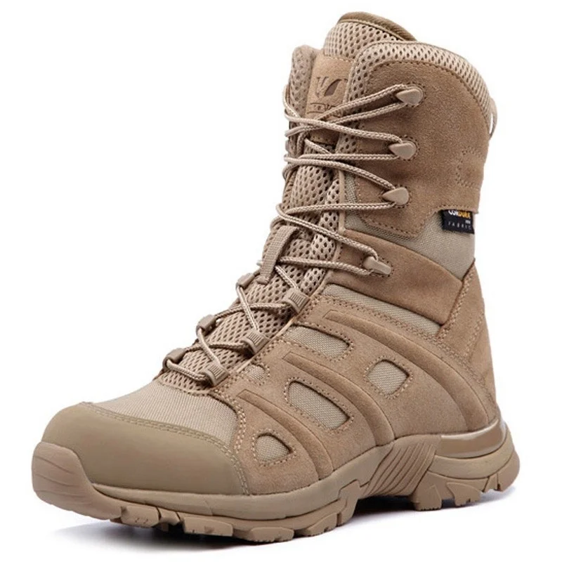 Hot Men Tactical Special High Tube 07 Desert Boots Male Outdoor Trekking Hiking Hunting Waterproof Anti-wear Damping Shoes
Hot Men Tactical Special High Tube 07 Desert Boots Male Outdoor Trekking Hiking Hunting Waterproof Anti-wear Damping Shoes