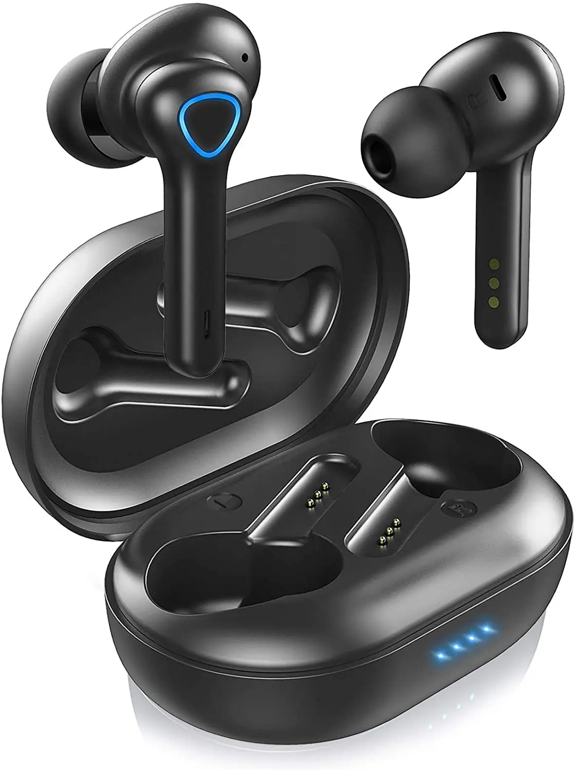 Беспроводные наушники-вкладыши, наушники-вкладыши Bluetooth 5,0, спортивные наушники CVC8.0 с шумоподавлением, беспроводные наушники Deep
Беспроводные наушники-вкладыши, наушники-вкладыши Bluetooth 5,0, спортивные наушники CVC8.0 с шумоподавлением, беспроводные наушники Deep