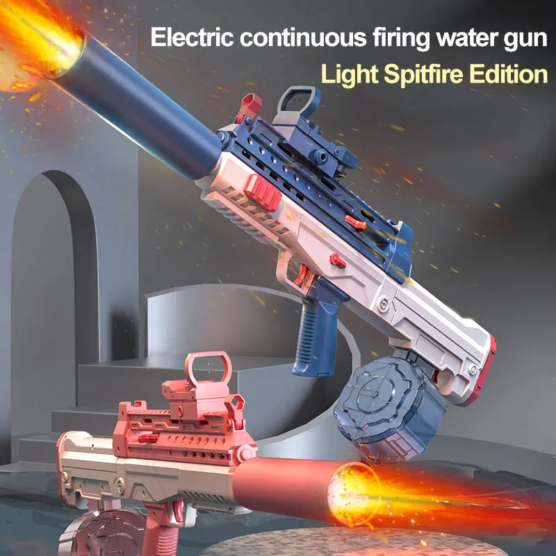 Water Gun 2 in 1 Electric Burst Automatic Water Spray Toy Summer Outdoor Party Beach Play Children's Toys for Boys Kids Gifts
Water Gun 2 in 1 Electric Burst Automatic Water Spray Toy Summer Outdoor Party Beach Play Children's Toys for Boys Kids Gifts