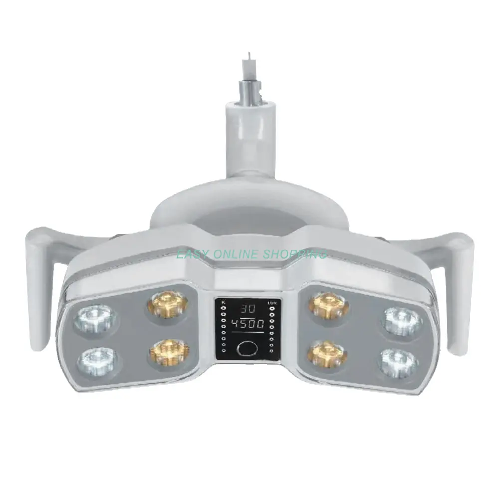 New Design 8 Bulbs Dental LED Surgical Light Lamp For Chair Manual Induction Light Bicolor Adjustable Brightness Lamp
New Design 8 Bulbs Dental LED Surgical Light Lamp For Chair Manual Induction Light Bicolor Adjustable Brightness Lamp