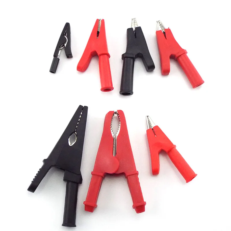 10A 50A Alligator Crocodile Clip Test lead Probes Battery Adapter Multimeter Pen Female Probe for 2mm 4mm Banana plug Cable Clip
10A 50A Alligator Crocodile Clip Test lead Probes Battery Adapter Multimeter Pen Female Probe for 2mm 4mm Banana plug Cable Clip