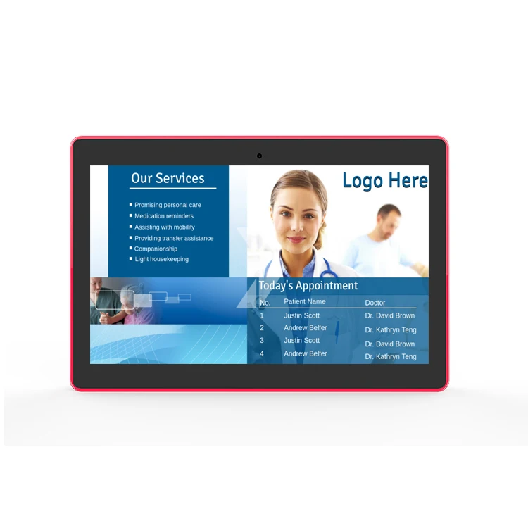 Meeting Clinic Room Booking Digital Signage Wall Mount Tablets 13.3" 15.6 Inch POE NFC Android Tablet PC with LED Light Strip
Meeting Clinic Room Booking Digital Signage Wall Mount Tablets 13.3" 15.6 Inch POE NFC Android Tablet PC with LED Light Strip